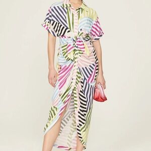 Colorful Striped dress by le superbe